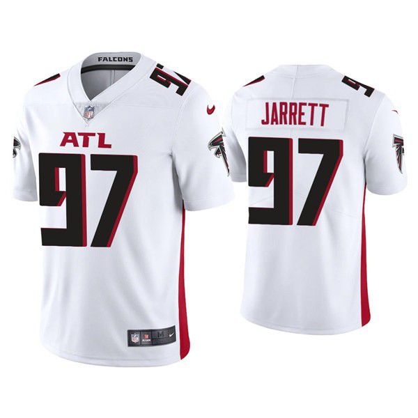 Men Atlanta Falcons 97 Grady Jarrett Nike White Game Player NFL Jersey